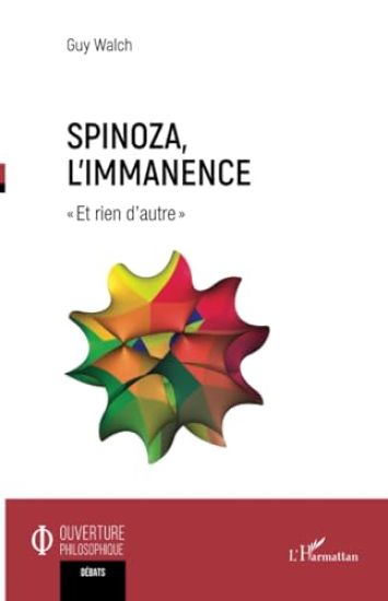 Spinoza, l¿immanence