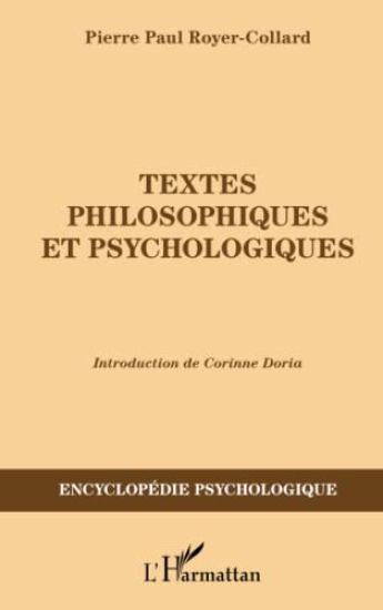 Textes philosophiques et psychologiques