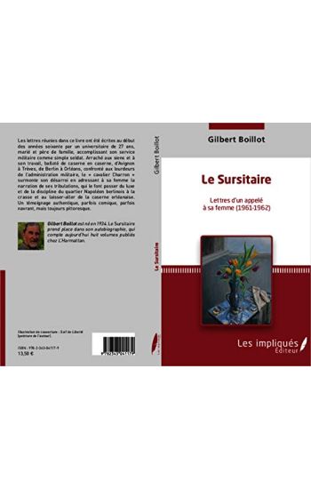 Le Sursitaire Lettres d'un appelé à sa femme (1961-1962)