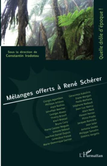 Mélanges offerts à René Schérer