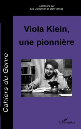 Viola Klein, une pionnière