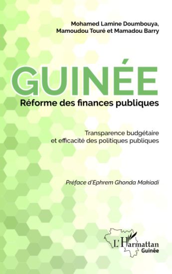 Guinée réforme des finances publiques