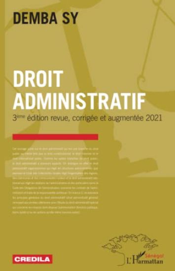 Droit administratif. 3ème édition revue, corrigée et augmentée 2021
