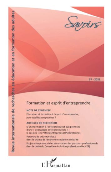 Collectif: Formation et esprit d'entreprendre