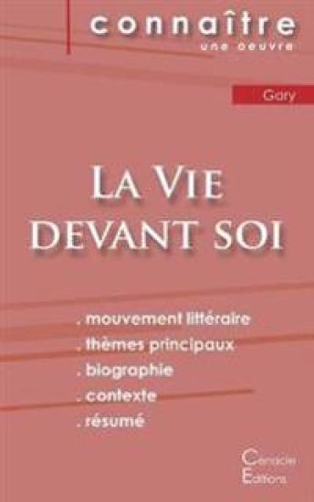 Fiche de lecture La Vie devant soi de Romain Gary (Analyse littéraire de référence et résumé complet)