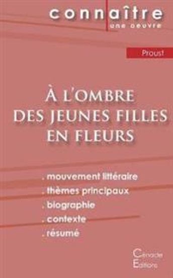 Fiche de lecture À l'ombre des jeunes filles en fleurs de Marcel Proust (analyse littéraire de référence et résumé complet)