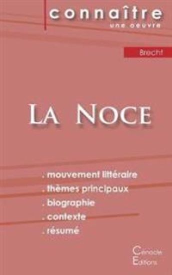 Fiche de lecture La Noce d'Arturo Ui de Bertolt Brecht (Analyse littéraire de référence et résumé complet)