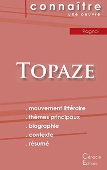 Fiche de lecture Topaze (Analyse littéraire de référence et résumé complet)