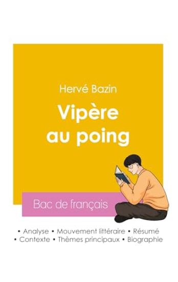 Réussir son Bac de français 2026 : Analyse du roman Vipère au poing de Hervé Bazin