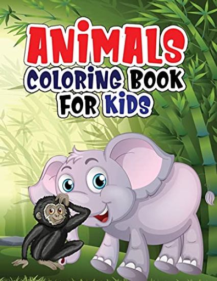 Animals coloring book for kids