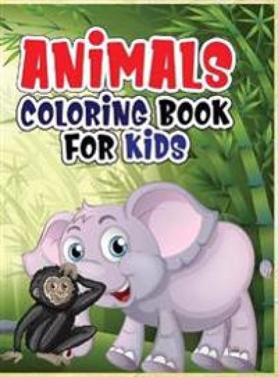 Animals coloring book for kids