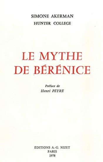 Le Mythe de Berenice