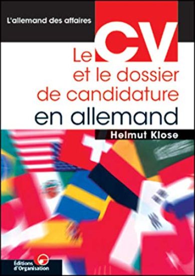 Le CV et le dossier de candidature en allemand