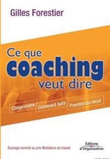Ce que coaching veut dire