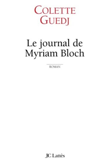 Le Journal de Myriam Bloch
