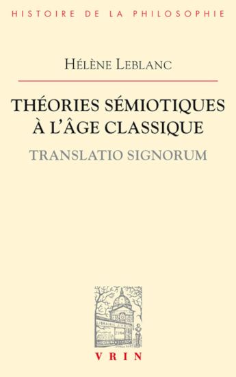 Penser Le Signe a l'Age Classique