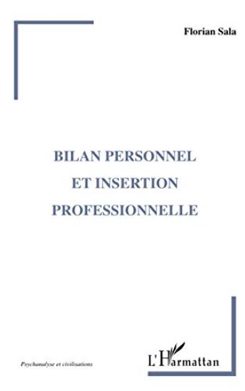 BILAN PERSONNEL ET INSERTION PROFESSIONNELLE