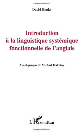 Introduction à la linguistique systémique fonctionnelle de l'anglais