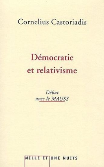 Démocratie et relativisme