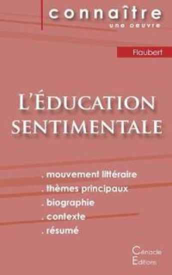 Fiche de lecture L'Éducation sentimentale de Gustave Flaubert (Analyse littéraire de référence et résumé complet)
