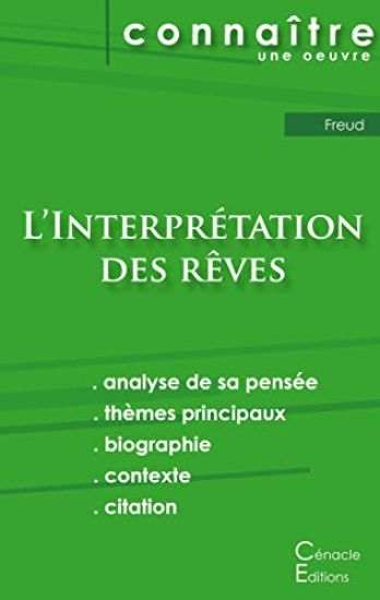 Fiche de lecture L'Interprétation des rêves de Freud (analyse littéraire de référence et résumé complet)