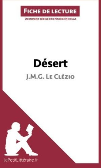 Désert de J. M. G. Le Clézio (Fiche de lecture)
