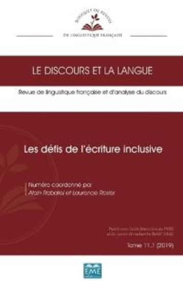 Les défis de l'écriture inclusive
