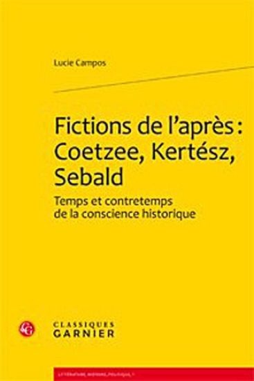 Fictions de l'Apres: J. M. Coetzee, I. Kertesz, W. G. Sebald: Temps Et Contretemps de la Conscience Historique