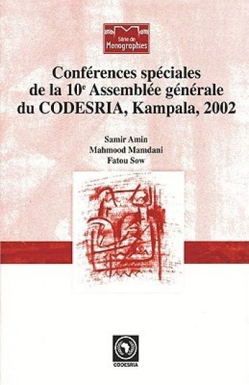 Conferences speciales de la Assemblee generale du CODESRIA, Kampala, 2002