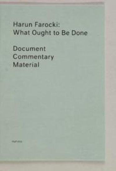 What Ought to Be Done
