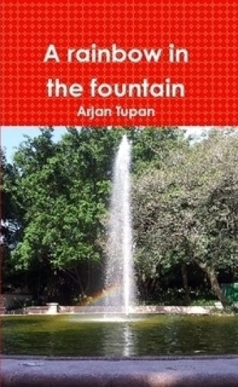 A rainbow in the fountain