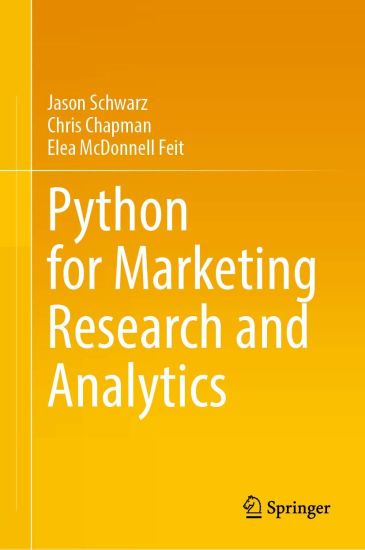 Python for Marketing Research and Analytics