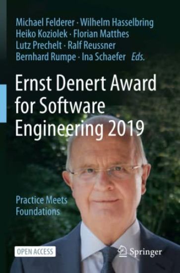 Ernst Denert Award for Software Engineering 2019