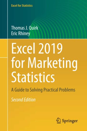 Excel 2019 for Marketing Statistics