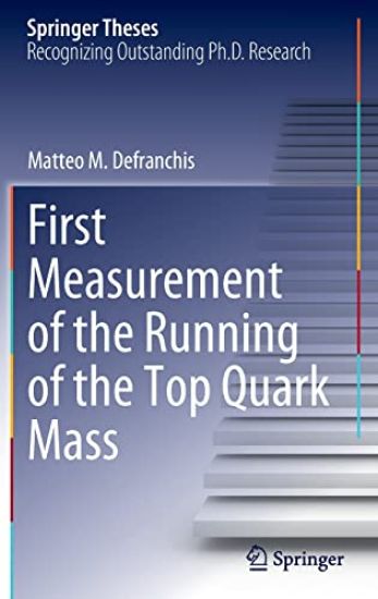 First Measurement of the Running of the Top Quark Mass