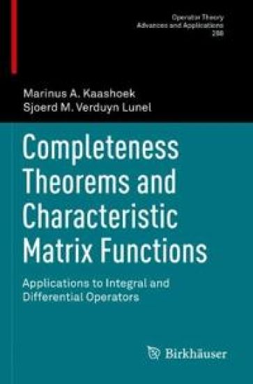 Completeness Theorems and Characteristic Matrix Functions