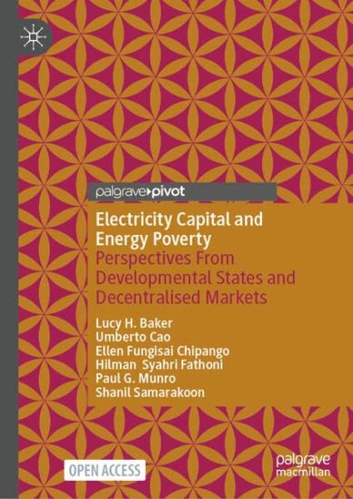 Electricity Capital and Energy Poverty