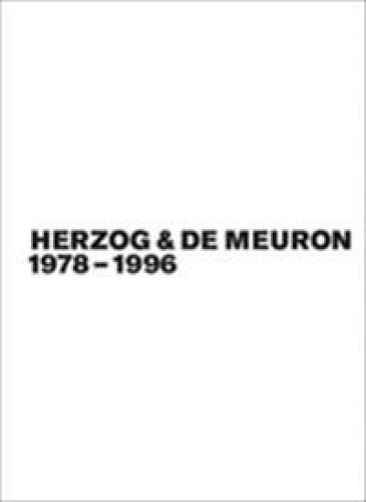 Herzog & de Meuron 1978-1996, Bd./Vol. 1-3