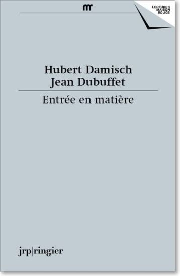 Hubert Damisch, Jean Dubuffet