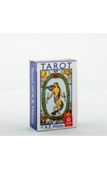 A.E. Waite Tarot Pocket Blue Edition