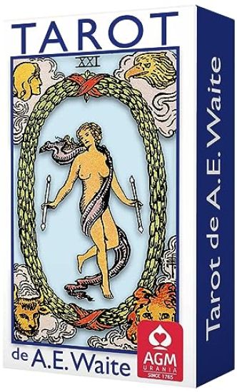 A.E. Waite Tarot Pocket Blue Edition SP