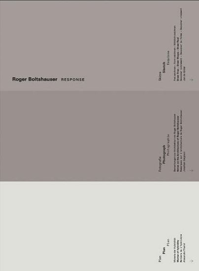 Roger Boltshauser - Response