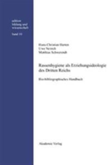 Rassenhygiene ALS Erziehungsideologie Des Dritten Reichs