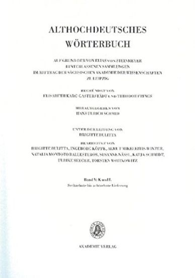 Band V: K-L, 16.-18. Lieferung (Loscon Bis Lyuzilun)