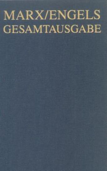 Friedrich Engels: Werke, Artikel, Entwürfe Mai 1883 Bis September 1886