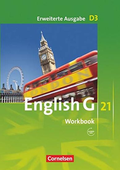 English G 21. Erweiterte Ausgabe D 3. Workbook mit Audios online