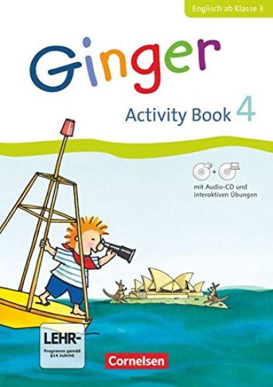Ginger - Allgemeine Ausgabe Activity Book 4. Ab Klasse 3. Mit interaktiven Übungen online