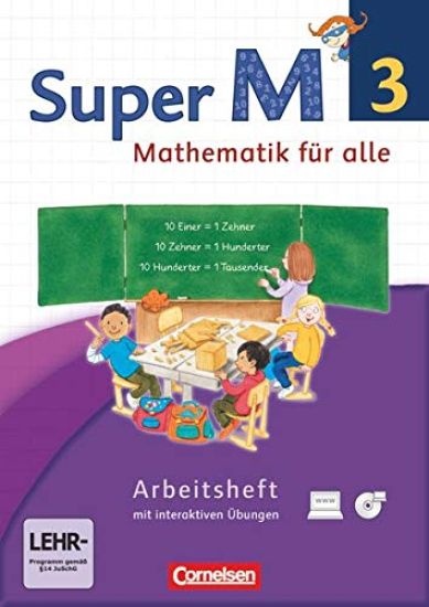 Super M 3. Sj. Arb./CD-ROM Westl. Bdl.Arbeitsheft mit CD-ROM