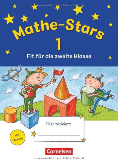 Mathe-Stars - Fit für die zweite Klasse. Übungsheft