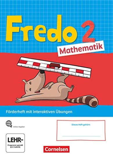 Fredo Mathematik 2. Schuljahr. Ausgabe A - Förderheft mit interaktiven Übungen online